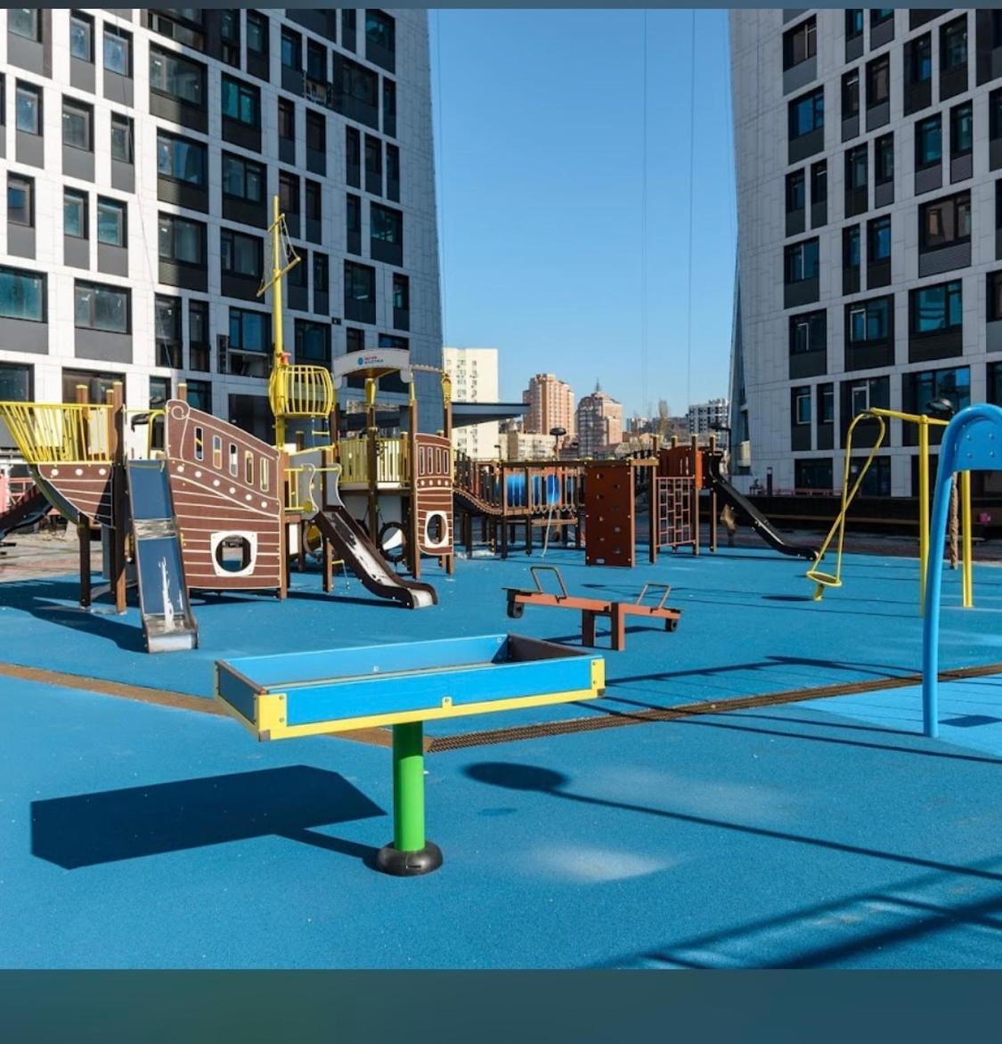 New Apart Lesi Ukrainky Blvd And Olimpiyska And Kreshchatyk And Manhattan City With Parking Kiev Ngoại thất bức ảnh